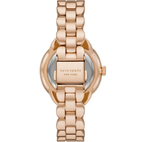 Best Pirce βοΈ Kate Spade New York π© Women's Morningside Three-Hand Rose Gold-Tone Stainless Steel Bracelet β Watch π₯° 3 Best Pirce βοΈ Kate Spade New York π© Women's Morningside Three-Hand Rose Gold-Tone Stainless Steel Bracelet β Watch π₯° - Image 3