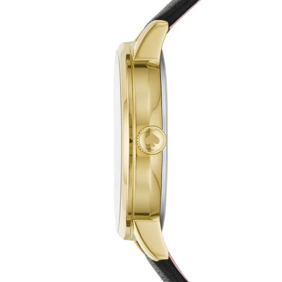 Cheapest π Kate Spade New York π© Women's Metro Leopard Three-Hand Black Leather Strap β Watch π 2 Cheapest π Kate Spade New York π© Women's Metro Leopard Three-Hand Black Leather Strap β Watch π - Image 2