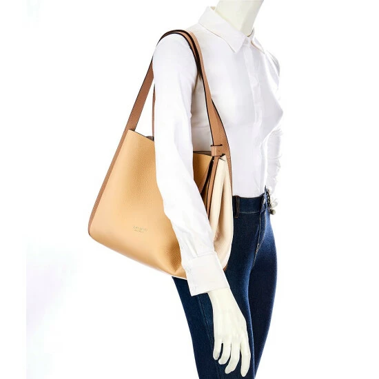 Buy π₯ Kate Spade New York Knott Colorblock Large Leather Shoulder Bag Warm Stone Multi π 8 Buy π₯ Kate Spade New York Knott Colorblock Large Leather Shoulder Bag Warm Stone Multi π - Image 8