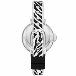 Outlet 🎁 Kate Spade New York Park Row Three-Hand Zebra Print Silicone ⌚ Watch Black/white 🔔 -Kate Spade New York shop unnamed file 1910