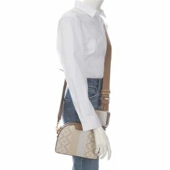 Best Pirce ⭐ Kate Spade New York Spade Flower Jacquard Stripe Medium Dome Crossbody Bag Natural Multi 🔥 -Kate Spade New York shop unnamed file 1926