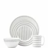Best Pirce 🥰 Kate Spade New York Charlotte Street Porcelain 4-Piece Place Setting North Accent ⭐