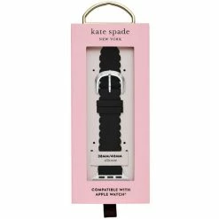 Coupon 😍 Kate Spade New York Black Silicone 38/40 Mm Apple ⌚ Watch® Strap 😉 -Kate Spade New York shop unnamed file 1946
