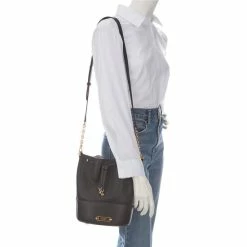 Best deal 🎁 Kate Spade New York Gramercy Leather Bucket Bag Black ❤️ -Kate Spade New York shop unnamed file 1952