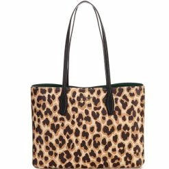 New 👍 Kate Spade New York All Day Lovely Leopard Tote Bag Multi 😉
