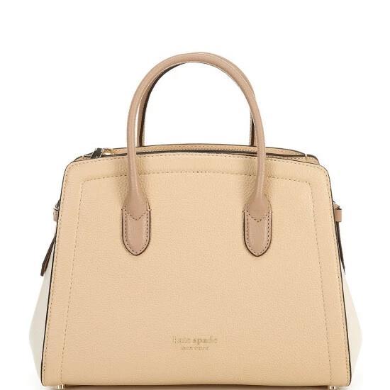 Best Pirce π― Kate Spade New York Knott Colorblocked Medium Satchel Bag Warm Stone Multi β¨ 1 Best Pirce π― Kate Spade New York Knott Colorblocked Medium Satchel Bag Warm Stone Multi β¨