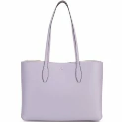 Coupon ❤️ Kate Spade New York All Day Unlined Large Leather Tote Bag Lavender Cream 😍 -Kate Spade New York shop unnamed file 202