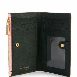 Best deal 👏 Kate Spade New York Morgan Leopard Small Slim Bifold Wallet Dancer Pink 🎁 -Kate Spade New York shop unnamed file 2028