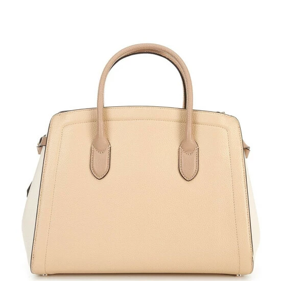 Discount π Kate Spade New York Knott Colorblock Pebbled Leather Large Satchel Bag Warm Stone Multi π 2 Discount π Kate Spade New York Knott Colorblock Pebbled Leather Large Satchel Bag Warm Stone Multi π - Image 2