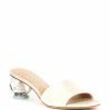 Hot Sale 🧨 Kate Spade New York Love Clear Ball Heel Bridal 👗 Dress Slides Ivory Bridal 🔥