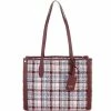Buy ❤️ Kate Spade New York Market Tweed Medium Tote Bag Dark Merlot Multi ⌛