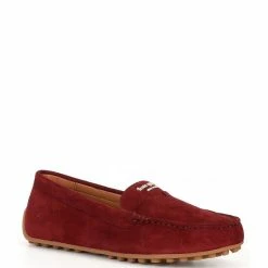 Brand new π Kate Spade New York Deck Suede Moccasins Bright Red β€οΈ