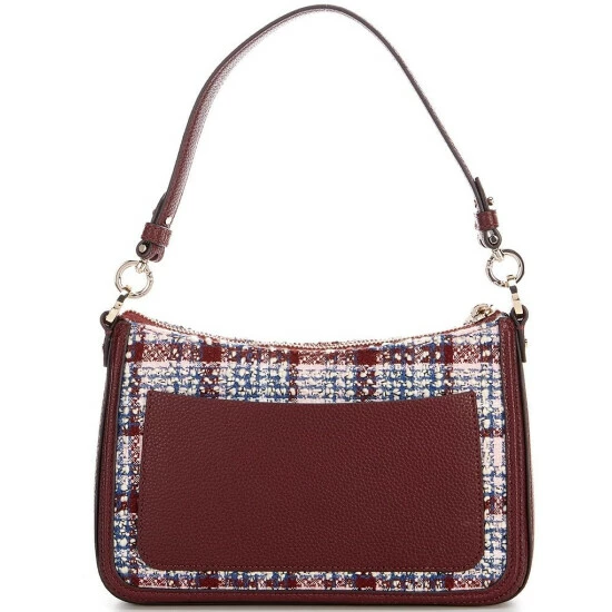 Flash Sale ✨ Kate Spade New York Hudson Tweed Medium Convertible Crossbody Bag Dark Merlot Multi 😉 2 Flash Sale ✨ Kate Spade New York Hudson Tweed Medium Convertible Crossbody Bag Dark Merlot Multi 😉 - Image 2