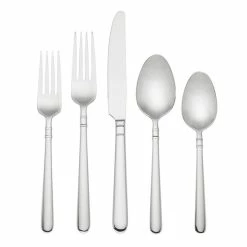 Buy 🛒 Kate Spade New York Carlton Street 45-Piece Stainless Steel Flatware Set ❤️