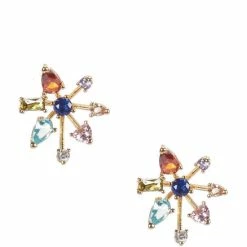 Discount 𧨠Kate Spade New York Firework Floral Stud Earrings Multi βοΈ