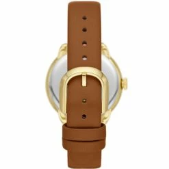 New 🧨 Kate Spade New York Morningside Three-Hand Brown Leather Strap ⌚ Watch 😀 -Kate Spade New York shop unnamed file 2172