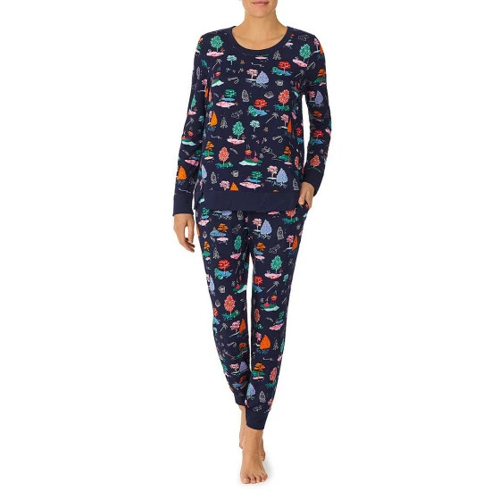 Brand new π Kate Spade New York Long Sleeve Crew Neck Camping Print Pajama Set Navy/print π€© 1 Brand new π Kate Spade New York Long Sleeve Crew Neck Camping Print Pajama Set Navy/print π€©