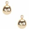 Hot Sale 🎁 Kate Spade New York Have A Ball Stud Earrings Gold 👍