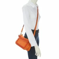 Hot Sale ✔️ Kate Spade New York Crush Whipstitched Pebbled Leather Medium Crossbody Bag Orange Zinnia ✨ -Kate Spade New York shop unnamed file 2239