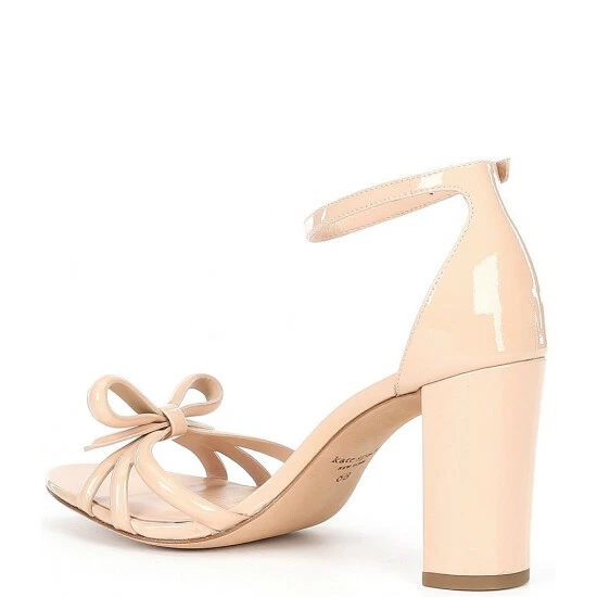 Best Sale ๐ Kate Spade New York Flamenco Patent Leather Bow Detail ๐ Dress ๐ฉด Sandals Peach Shake ๐ 3 Best Sale ๐ Kate Spade New York Flamenco Patent Leather Bow Detail ๐ Dress ๐ฉด Sandals Peach Shake ๐ - Image 3