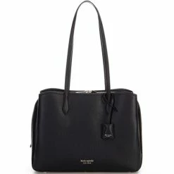 Best Pirce 💯 Kate Spade New York Hudson Pebbled Leather Large Tote Bag Black 😍 -Kate Spade New York shop unnamed file 227
