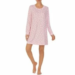 Brand new 🔔 Kate Spade New York Long Sleeve Round Neck Short Animal Print Nightgown Pink Print 😍