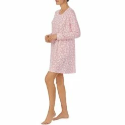 Brand new 🔔 Kate Spade New York Long Sleeve Round Neck Short Animal Print Nightgown Pink Print 😍 -Kate Spade New York shop unnamed file 242