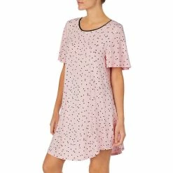 Outlet π Kate Spade New York Dot Print Jersey Knit Nightgown Pink Dot π₯°