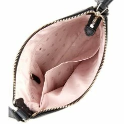 Budget 🎁 Kate Spade New York Run Around Pebble Leather Medium Crossbody Bag Black 👍 -Kate Spade New York shop unnamed file 26