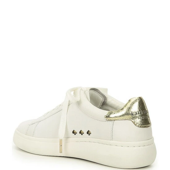 Discount β Kate Spade New York Lift Leather Gold Detail π Sneakers Optic White/pale Gold βοΈ 3 Discount β Kate Spade New York Lift Leather Gold Detail π Sneakers Optic White/pale Gold βοΈ - Image 3