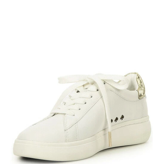Discount β Kate Spade New York Lift Leather Gold Detail π Sneakers Optic White/pale Gold βοΈ 4 Discount β Kate Spade New York Lift Leather Gold Detail π Sneakers Optic White/pale Gold βοΈ - Image 4