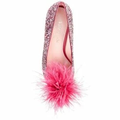 Flash Sale 😀 Kate Spade New York Maribou Glitter Feather Pom Pumps Pink Multi 🔔 -Kate Spade New York shop unnamed file 321
