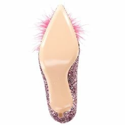 Flash Sale 😀 Kate Spade New York Maribou Glitter Feather Pom Pumps Pink Multi 🔔 -Kate Spade New York shop unnamed file 322