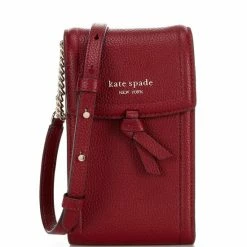 Wholesale 😀 Kate Spade New York Knott Leather Phone Crossbody Bag Mochi Pink 🤩 -Kate Spade New York shop unnamed file 340