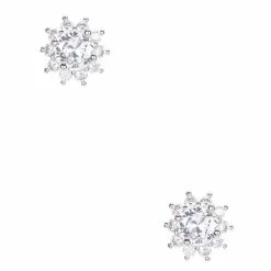 Cheapest 😉 Kate Spade New York Stone Halo Stud Earrings Clear/silver 🎉 -Kate Spade New York shop unnamed file 349