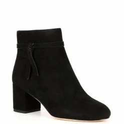 Deals π― Kate Spade New York Knott Suede Booties Black π