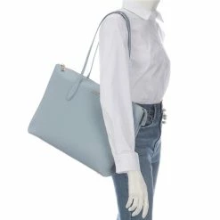 Brand new 🥰 Kate Spade New York All Day Large Leather Zip Top Tote Bag Plum Liqueur 🤩 -Kate Spade New York shop unnamed file 387