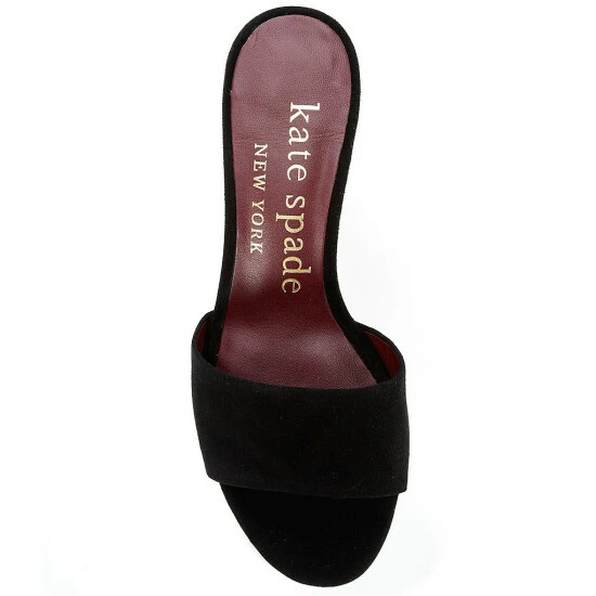 Best deal 🔥 Kate Spade New York Polished Suede Clear Ball Heel Slides Black 🥰 5 Best deal 🔥 Kate Spade New York Polished Suede Clear Ball Heel Slides Black 🥰 - Image 5
