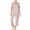 Promo 💯 Kate Spade New York Dot Print Jersey Knit Cropped Coordinating Pajama Set Pink Dot 😉