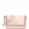 Hot Sale 🧨 Kate Spade New York Morgan Colorblock Flap Chain Crossbody Bag Cafe Mocha Multi 🤩