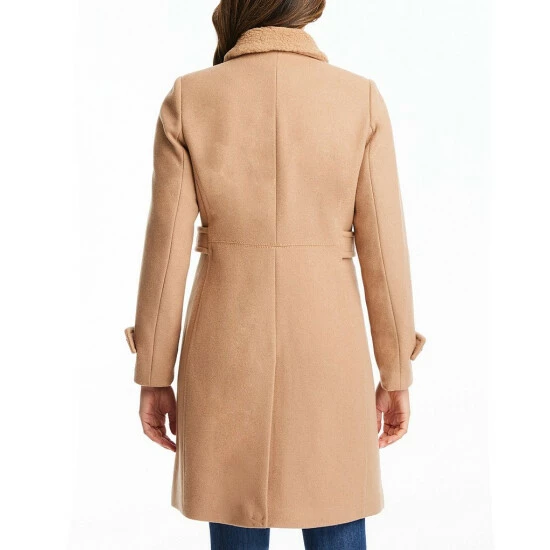 Coupon 𧨠Kate Spade New York Faux Fur Sherpa Point Collar Long Sleeve Single Breasted Wool Blend π§₯ Coat Chai Red π₯° 2 Coupon 𧨠Kate Spade New York Faux Fur Sherpa Point Collar Long Sleeve Single Breasted Wool Blend π§₯ Coat Chai Red π₯° - Image 2