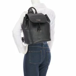 New 👍 Kate Spade New York Sinch Pebbled Leather Medium 🎒 Backpack Black 🥰 -Kate Spade New York shop unnamed file 522