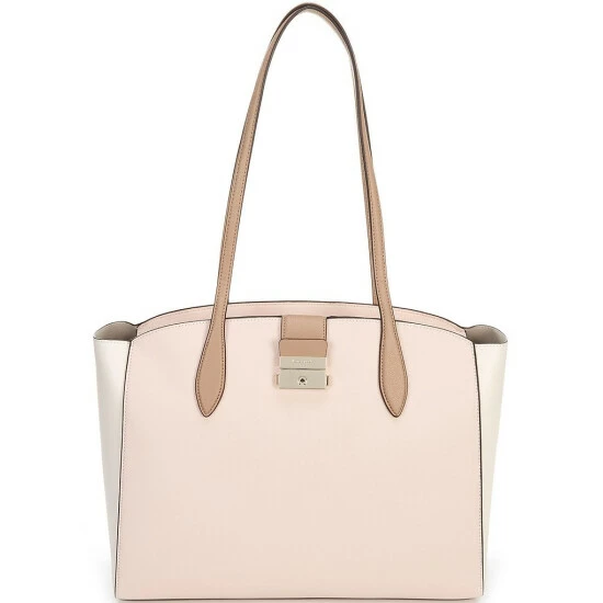 Brand new ๐ Kate Spade New York Voyage Colorblock Large Leather Tote Bag Pale ๐ฆฎ Dogwood Multi ๐คฉ 1 Brand new ๐ Kate Spade New York Voyage Colorblock Large Leather Tote Bag Pale ๐ฆฎ Dogwood Multi ๐คฉ