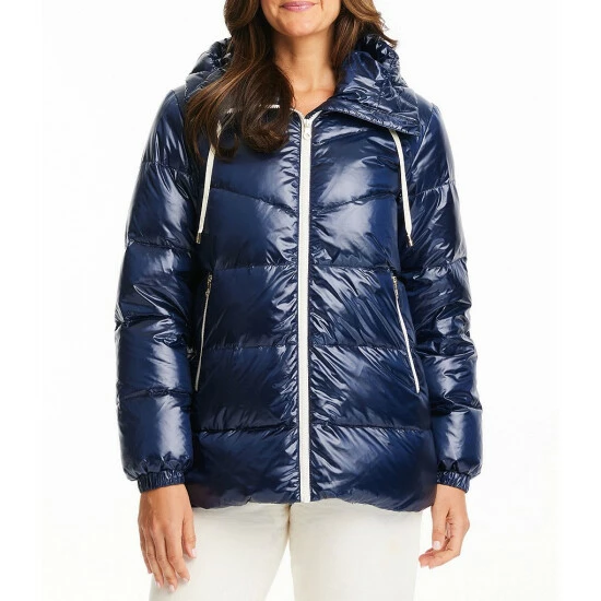 Budget π Kate Spade New York Chevron Hooded Stand Collar Long Sleeve Insulated Puffer Jacket Champagne Pink π₯° 9 Budget π Kate Spade New York Chevron Hooded Stand Collar Long Sleeve Insulated Puffer Jacket Champagne Pink π₯° - Image 9