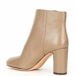 Promo ⭐ Kate Spade New York Knott Leather Heel Booties Rustic Brown 🧨 -Kate Spade New York shop unnamed file 636