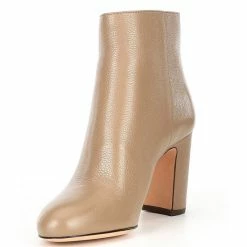 Promo ⭐ Kate Spade New York Knott Leather Heel Booties Rustic Brown 🧨 -Kate Spade New York shop unnamed file 637
