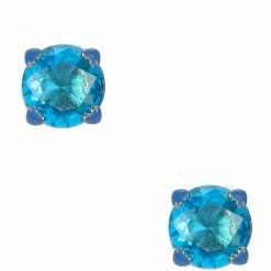 Outlet 🔔 Kate Spade New York Heart Stud Earrings Light Sapphire 🌟 -Kate Spade New York shop unnamed file 644