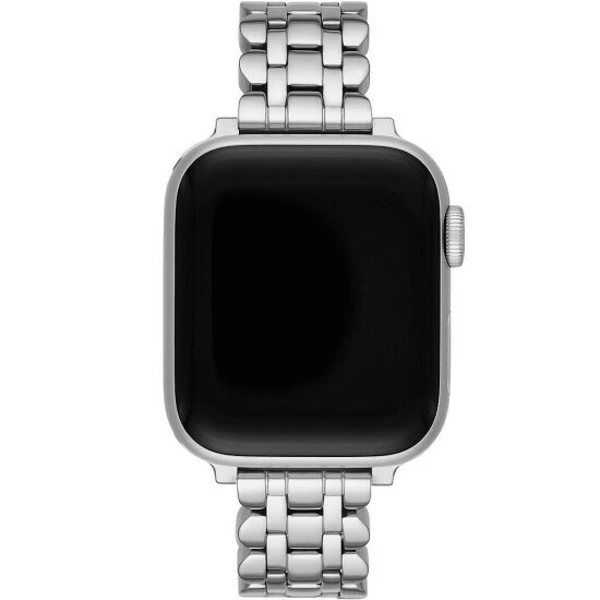 Budget ❤️ Kate Spade New York Stainless Steel 38/40mm Bracelet Band For Apple ⌚ Watch® Silver ❤️ 1 Budget ❤️ Kate Spade New York Stainless Steel 38/40mm Bracelet Band For Apple ⌚ Watch® Silver ❤️
