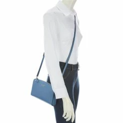 Cheap ⌛ Kate Spade New York Knott Small Leather Crossbody Bag Manta Blue ✨ -Kate Spade New York shop unnamed file 67