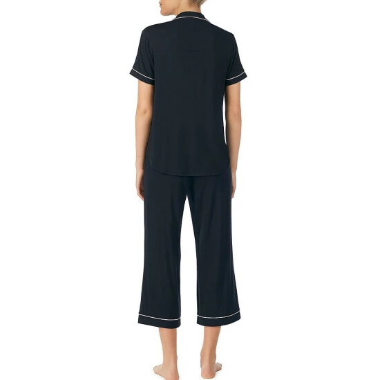 Promo ⌛ Kate Spade New York #double;Dream A Little Dream#double; Coordinating Solid Knit Pajama Set Black 🛒 2 Promo ⌛ Kate Spade New York #double;Dream A Little Dream#double; Coordinating Solid Knit Pajama Set Black 🛒 - Image 2